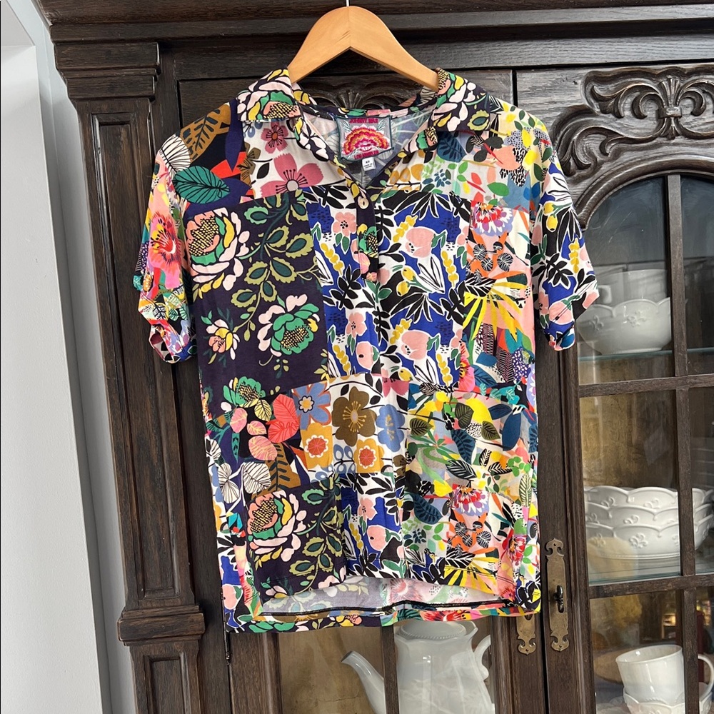 Johnny Wass Floral Blouse